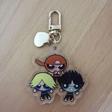 파워퍼프걸 아크릴 키링 라우디 러프 보이즈