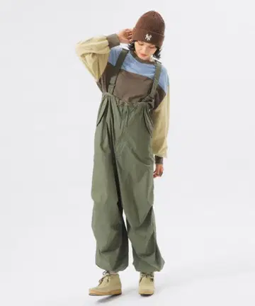 BEAMS BOY US ARMY 오버 팬츠