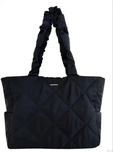 Rosemuse 로제뮤즈 satin quilting big tote