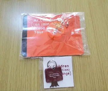 Mr. Children blood orange Tour 키링 2개