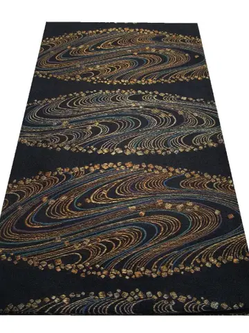 호몬기 무지용 니시진 비단 후쿠로 오비 순수 실크 재단 완료 Fs1221