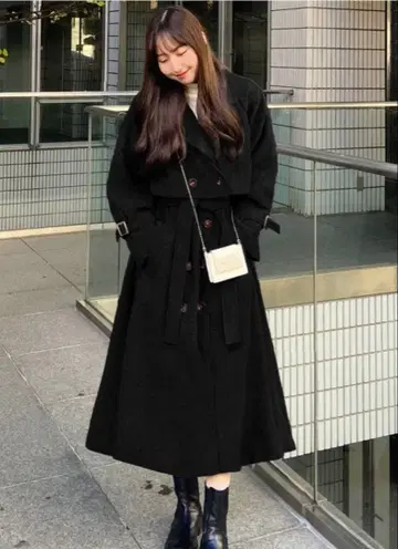 멀티 Way 페이크 울 코트