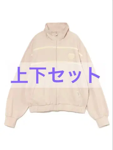 andmary Milky pile heart zip 상하의 세트