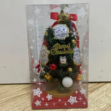 치이카와 미니 크리스마스 트리 오브제 오너먼트