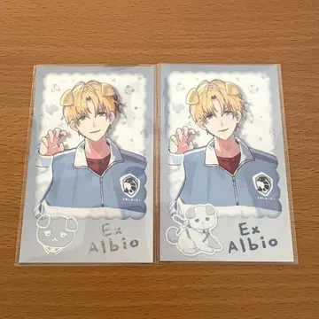 니지산지 원냥days 엑스 알비오 폴라로이드풍 카드 세트