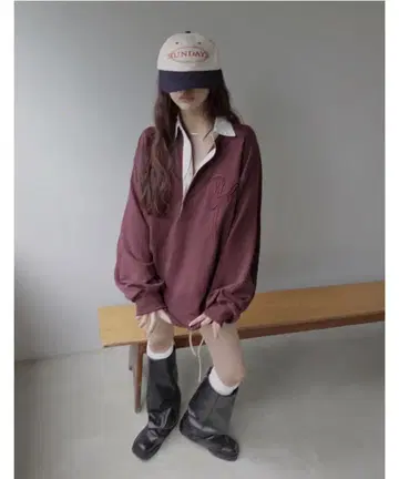 [ Y39 ] FICTIONTOKYO 라거 스웨트 셔츠