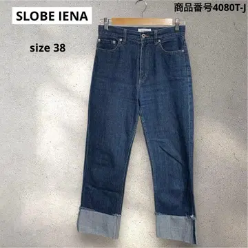SLOBE IENA 롤업 데님 사이즈 38