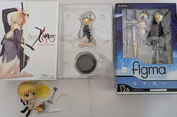 Fate/Zero 세이버 figma 피규어 10주년 기념 큥캐러