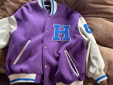 ZARA 바시티 자켓 M