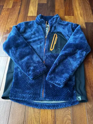 기무라 타쿠야 착용 워크맨 네이비 플리스 자켓 L