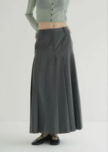 클레인 플리츠 스커트