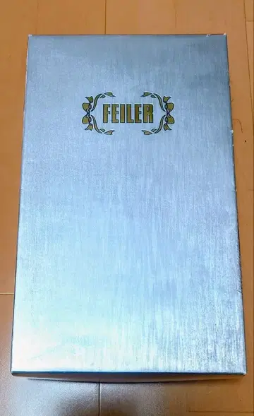 FEILER 꽃무늬 숄더백 그레이