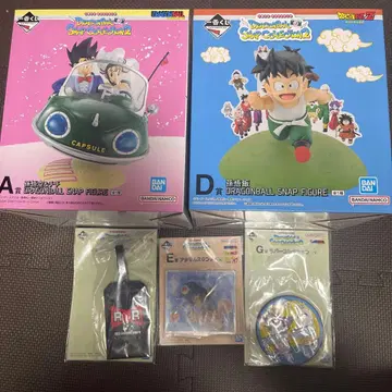 드래곤볼 제일복권 SNAP COLLECTION2 A상 D상 덤 포함