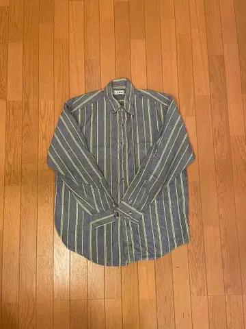 L.L.Bean 100% 긴팔 셔츠 스트라이프