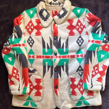 SUGAR CANE 아메리카 원주민 자켓 보아 플리스 자켓