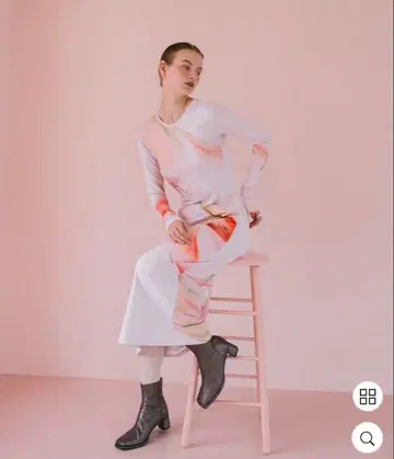 MARTE Marble Graphic Dress 마블 원피스