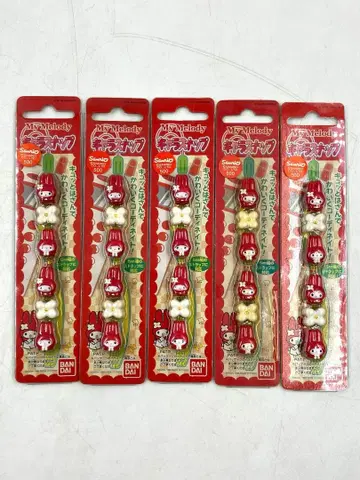 레어 새상품 My Melody 마이멜로디 캐릭터 스냅 1998년 5개