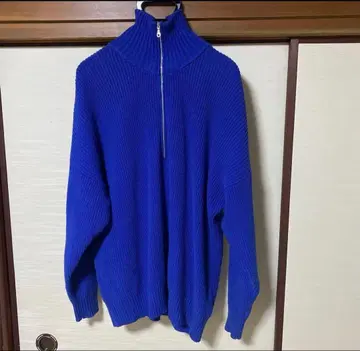 즉시 구매 HARE 하프 지퍼 니트