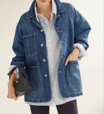 plage 커버올 데님 커버올 38