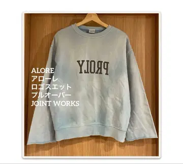 ALORE 애로우 로고 맨투맨 풀오버 JOINT WORKS