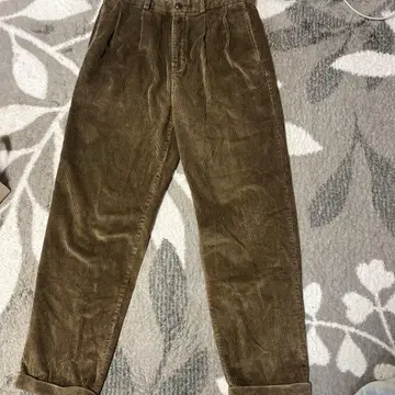 BARACUTA 올리브색 팬츠 34 사이즈