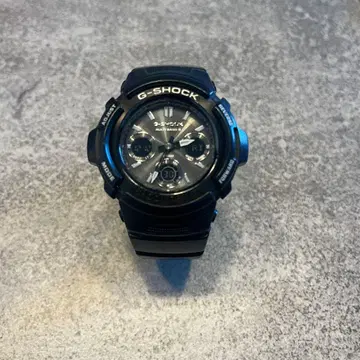 G-SHOCK 디지털/아날로그 콤비네이션 블랙