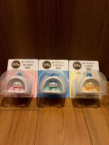 치이카와 (먼작귀) 에니마이 복권 오너먼트 세트