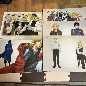 극장판 강철의 연금술사 포스터 세트