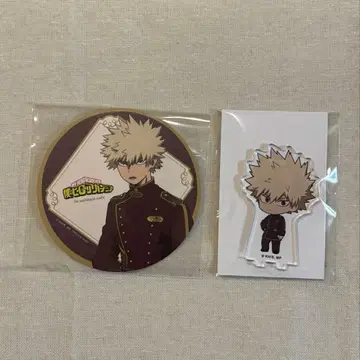 히로아카 애니카페 아크릴 스탠드 코스터 바쿠고