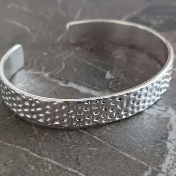 두드림 뱅글 실버 925 팔찌 남성용 여성용