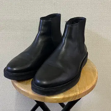 ZARA 자라 사이드 고어 부츠 블랙 41 26.5cm