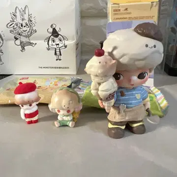 DIMOO The Missing Day 피규어 2체