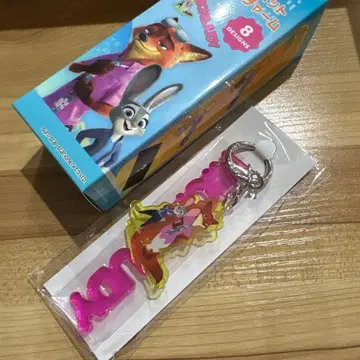 주토피아2 알파벳 아크릴 참 닉 주디