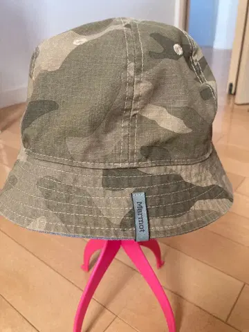 Marmot 카모 패턴 데님풍 버킷햇