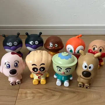 커다란 호빵맨 마스코트 묶음 판매 가챠가챠 호빵맨