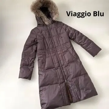 Viaggio Blu 비아지오 블루 다운 코트 브라운 사이즈 2