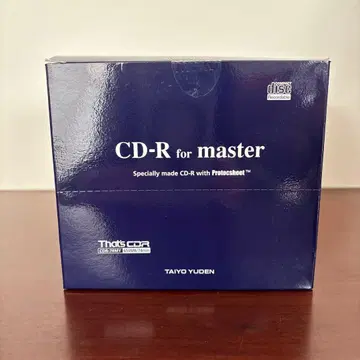 마스터용 CD-R CDR-74MY 프로텍트 시트 포함