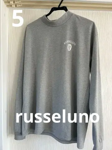 RUSSELUNO 그레이 긴팔 트레이닝복 5 러셀노 모크넥 L