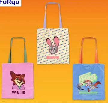 12주년 주토피아2 사가라 자수풍 토트백 3종 라운드원 한정판