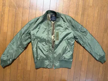 ALPHA 알파 MA-1 [프리마로프트] 플라이트 자켓 카키 L