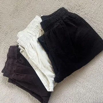 GU 코듀로이 셰프 팬츠 M 사이즈 3개