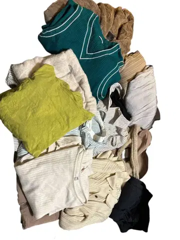 의류 묶음 판매 코트 블라우스 스웨터 스커트 가디건 L-XL