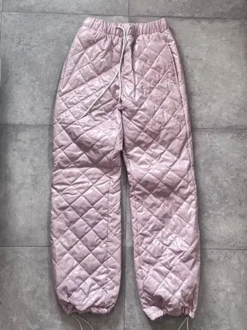 CRANK PADDED PANTS PINK