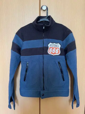 히스테릭 플리스 자켓