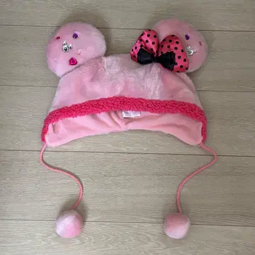 디즈니 팬캡 핑크 미니 단종