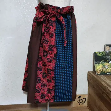 기모노 리메이크, 울 소재 기모노에서 3종 12장 접합 스커트만 가격