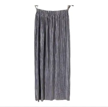 OLIVE des OLIVE 플리츠 스커트 샤인 퍼플 새상품급