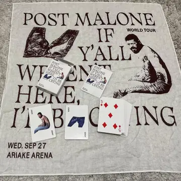 포스트 말론 월드 투어 굿즈