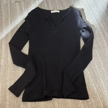 Demi-Luxe BEAMS 블랙 긴팔 니트