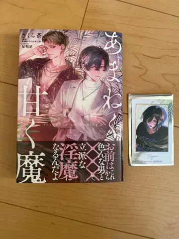 혜택 포함 소설판 아마네쿠 아마쿠마 체키풍 카드 미기